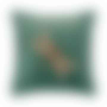 Aria Teal 50x50cm Velvet Cushion