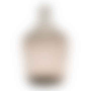 Brown comette bottle vase