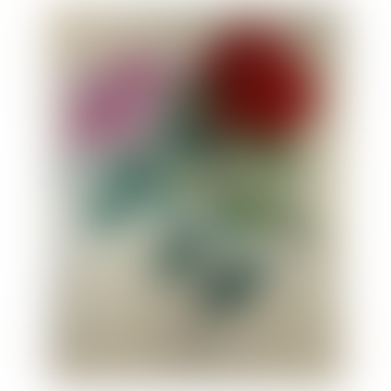 Découpage fait main 22 x 17 pouces Grand plateau rectangulaire de rectangulaire Stuttgart fleur 1843