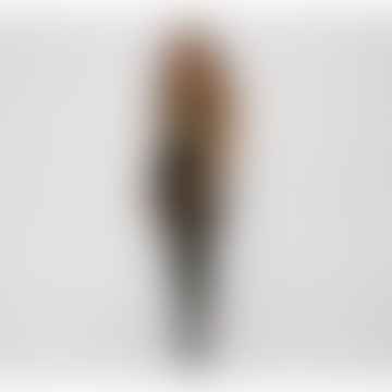 Schwarze 80-Denier-Strumpfhose mit hoher Taille