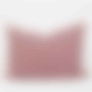 Handwoven Juana Cushion Cover 50x70 cm Pink/Blue