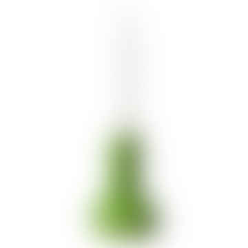 Tenedor de cerámica verde lima pequeño