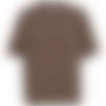 CS2056 Mujeres de gran tamaño Camiseta orgánica Cedar Brown