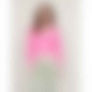 Daya Cashmere V-Neck Jumper - Candy / Blossom Pink
