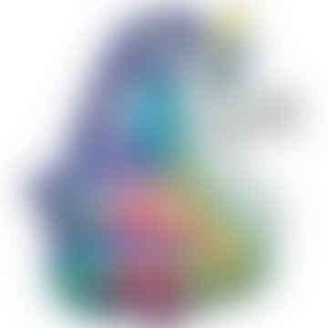 Irisierender Regenbogen-Einhorn-Ballon