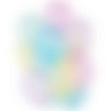 Ballons kleine Punkte Pastell transparent 30 cm - 15 Stück