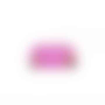 Astuccio in PU stampato tiwpape cm.20,5x7 h9 lippenstifte rosa