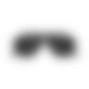 Occhiali Sun en lentes grises negros + en