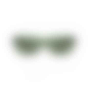 A.KJaerbede BRor Sunglasses transparentes vert foncé