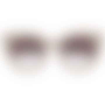 Air Heart Oat Meal Cat Eye Sunglasses 