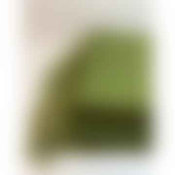 Decke Wolle Punto grün / dunkelgrün fb 1004