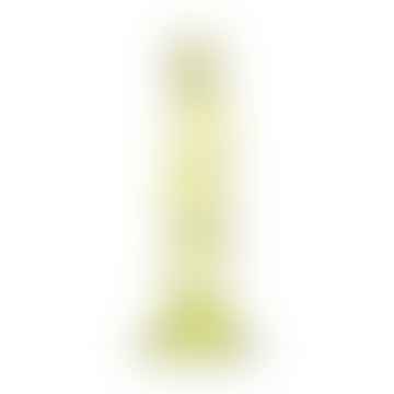Titular de la vela de la burbuja del vidrio de oliva