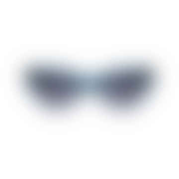 Big Kanye Sunglasses Petroleum Crystal Transparent