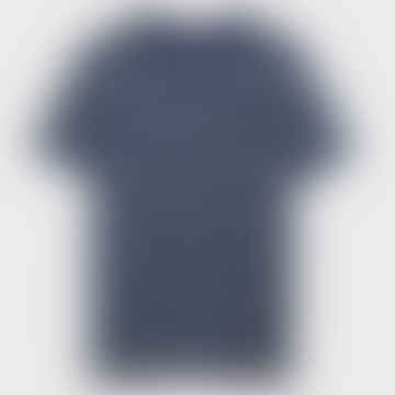 Blockstreifen -T -Shirt - Indigo Blau