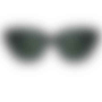 Gracia Negro con lentes clásicas Gafas de sol