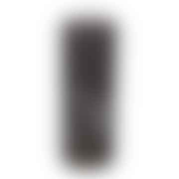 18 x 7cm Bougie de pilier gris swish rustique