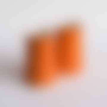 Tangerine Orange Creamer Jug