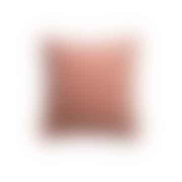 Coperchio del cuscino quadrato di Fara in rosa