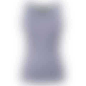 Iconic Sleeveless Silk Top (babette 5205) - Arctic Blue