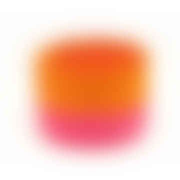 Kali Duo Colour Block Basket - Neon Orange/pink
