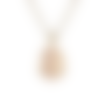 Mini Drop Necklace Gold - Ivory Cream Delite