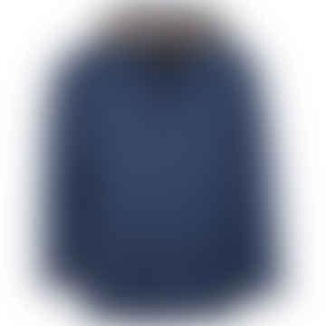 Chaqueta Bedale impermeable con capucha - Azul marino