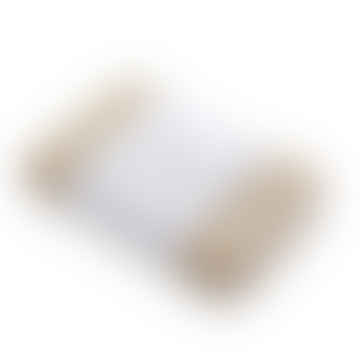 Bio-Baby-Musselin Swaddle - Fensterscheibe in Off White