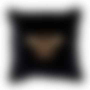 50x50cm Black Bee Cushion