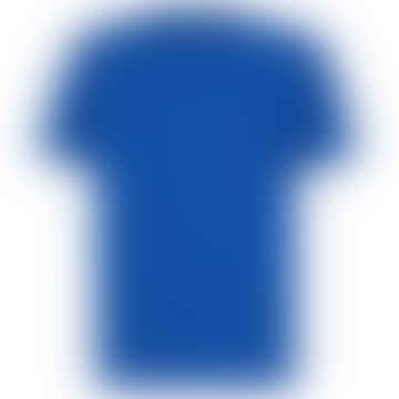 T-shirt bleu du logo de Jersey 1020