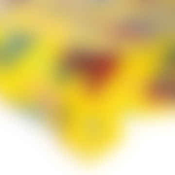 Tela cerata di ibisco giallo