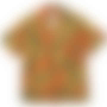 Camisa de Pullover Topanga Camo Orange