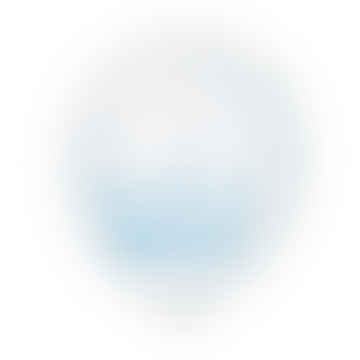6 globos azules transparentes 30 cm con confeti - es un niño