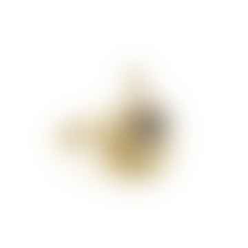 Interstellar Ring Gold - Labradorite - O / Gold Vermeil