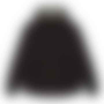 Chaqueta con capucha de softshell negro