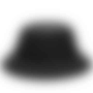 Sombrero de cubo cromo negro