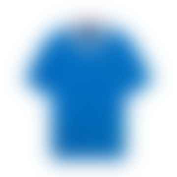 Frankreich Fußball Poloshirt blau