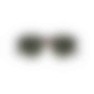 #d Sunglasses - Tortoise Green Lenses