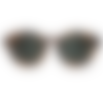 Gafas de sol de tortuga de guepardo Dalston con lentes clásicas