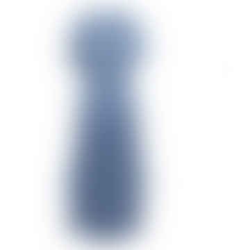 CC Smock Taillenkleid - Meeresufer Blau