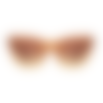 Big Kanye Sunglasses - Brown/Light Brown