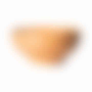 Cuenco glaseado con cáscara de huevo de mandarina moteada