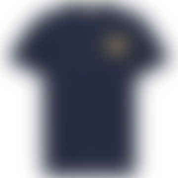 Tommy College-Grafik-T-Shirt - Twilight Navy