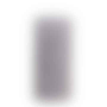 Bougie de pilier rustique - Gris français, 60 heures (7x17 cm)
