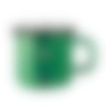 Moomin Enamel Mug - Retro Snufkin, Green 3.7cl