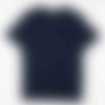 Navy Organic Cotton Slim Fit Basic T-Shirt