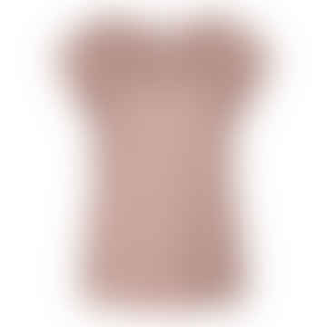 Pcbillo Misty Rose T-shirt à rayures en lurex