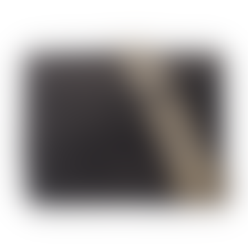 Bolso bandolera estructurado pequeño con correa a cuadros de cuero clásico negro Audrey Mini