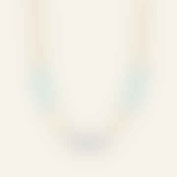 Imogen Turquoise And Blue Jade Beaded Necklace