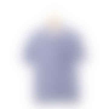 Big Pocket Shirt gemischte Klassiker Blau einfach P26036
