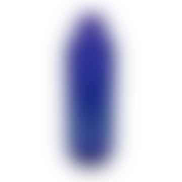 Flash- vase - glass - DIA 15 x H 45 cm - blue